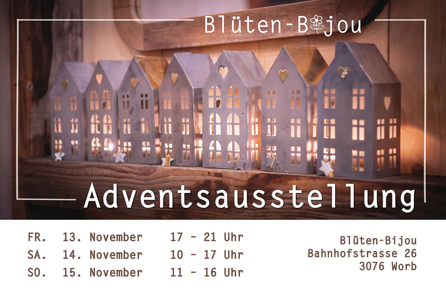 Blüten-Bijou - Adventsausstellung 2026